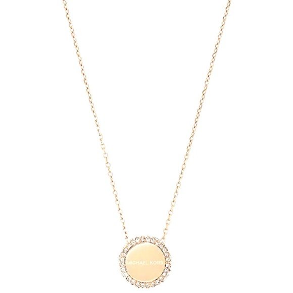 NWT MICHAEL KORS Gold-Tone Necklace - Picture 1 of 5